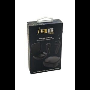 Xtreme Time Wireless Rubberized Earbuds